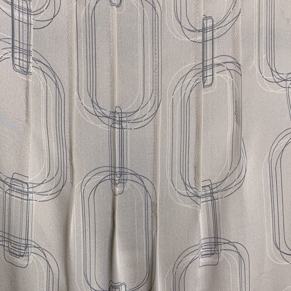 Banana Republic Monogram Silk Crossover Cocktail Dress - Picture 3 of 8